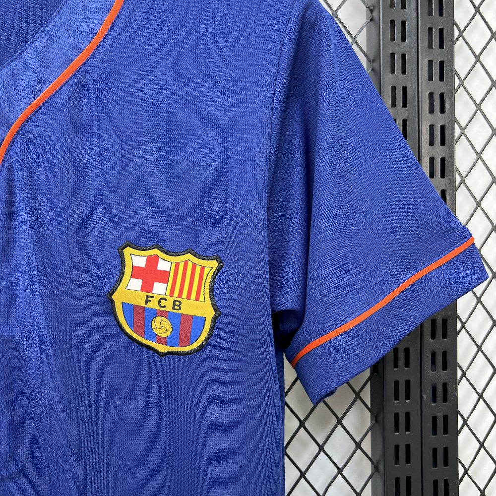 Barcelona 2025/26 Camisola Basebol – Homem