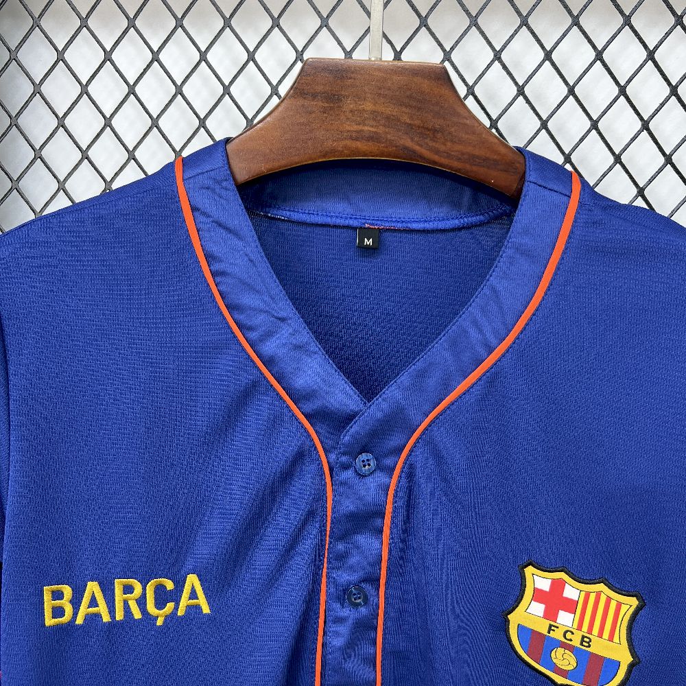Barcelona 2025/26 Camisola Basebol – Homem