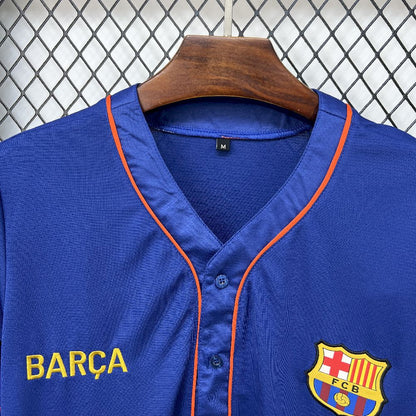 Barcelona 2025/26 Camisola Basebol – Homem