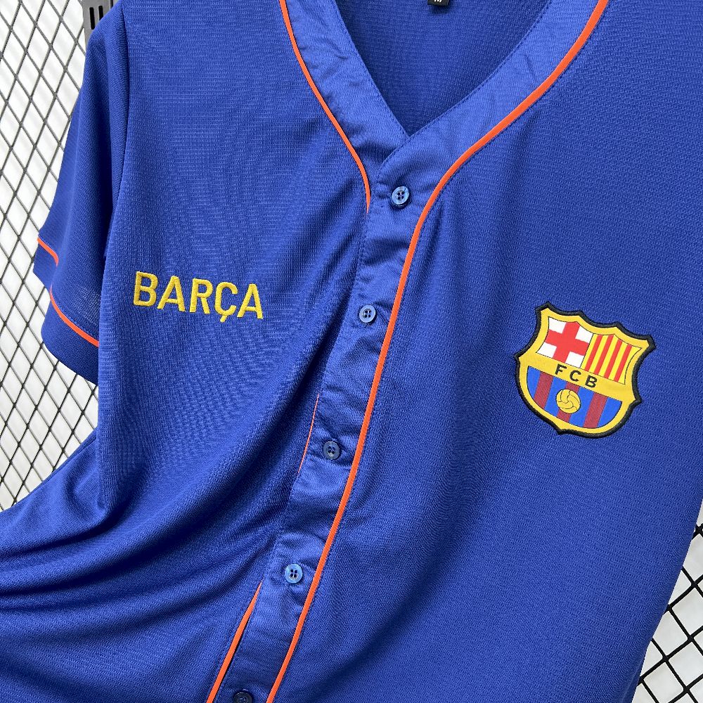 Barcelona 2025/26 Camisola Basebol – Homem