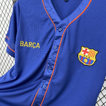 Barcelona 2025/26 Camisola Basebol – Homem