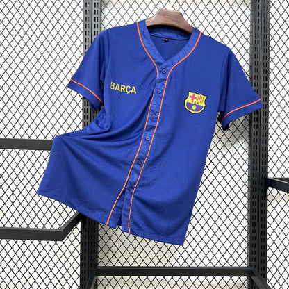 Barcelona 2025/26 Camisola Basebol – Homem