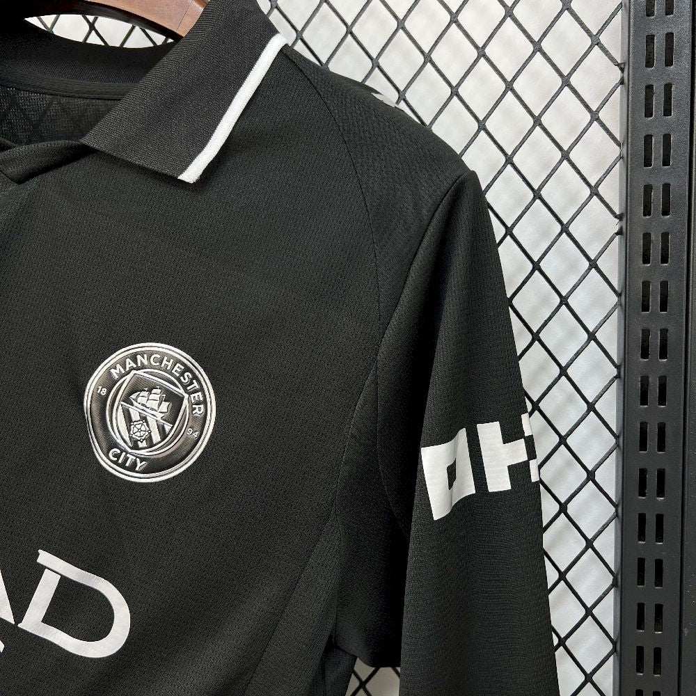 Manchester City 2025/26 Camisola Alternativa de Manga Comprida – Homem