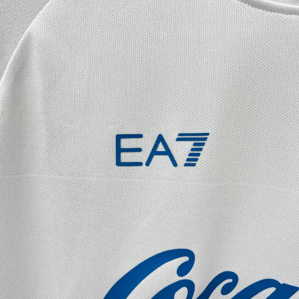Napoli 2025/26 Camisola de Pré-Jogo de Manga Comprida – Homem