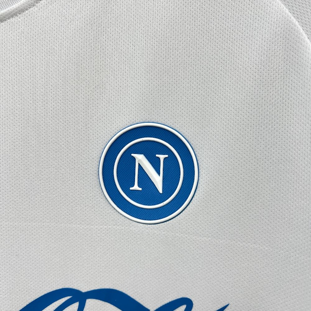 Napoli 2025/26 Camisola de Pré-Jogo de Manga Comprida – Homem