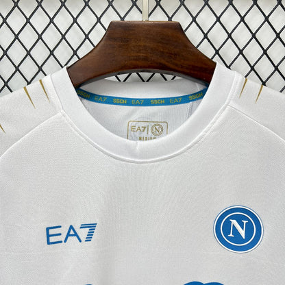 Napoli 2025/26 Camisola de Pré-Jogo de Manga Comprida – Homem