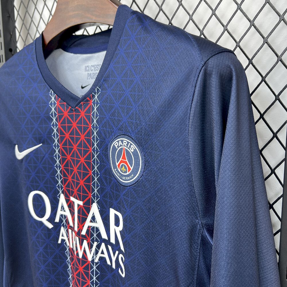 Paris Saint-Germain 2025/26 Camisola Principal de Manga Comprida – Homem