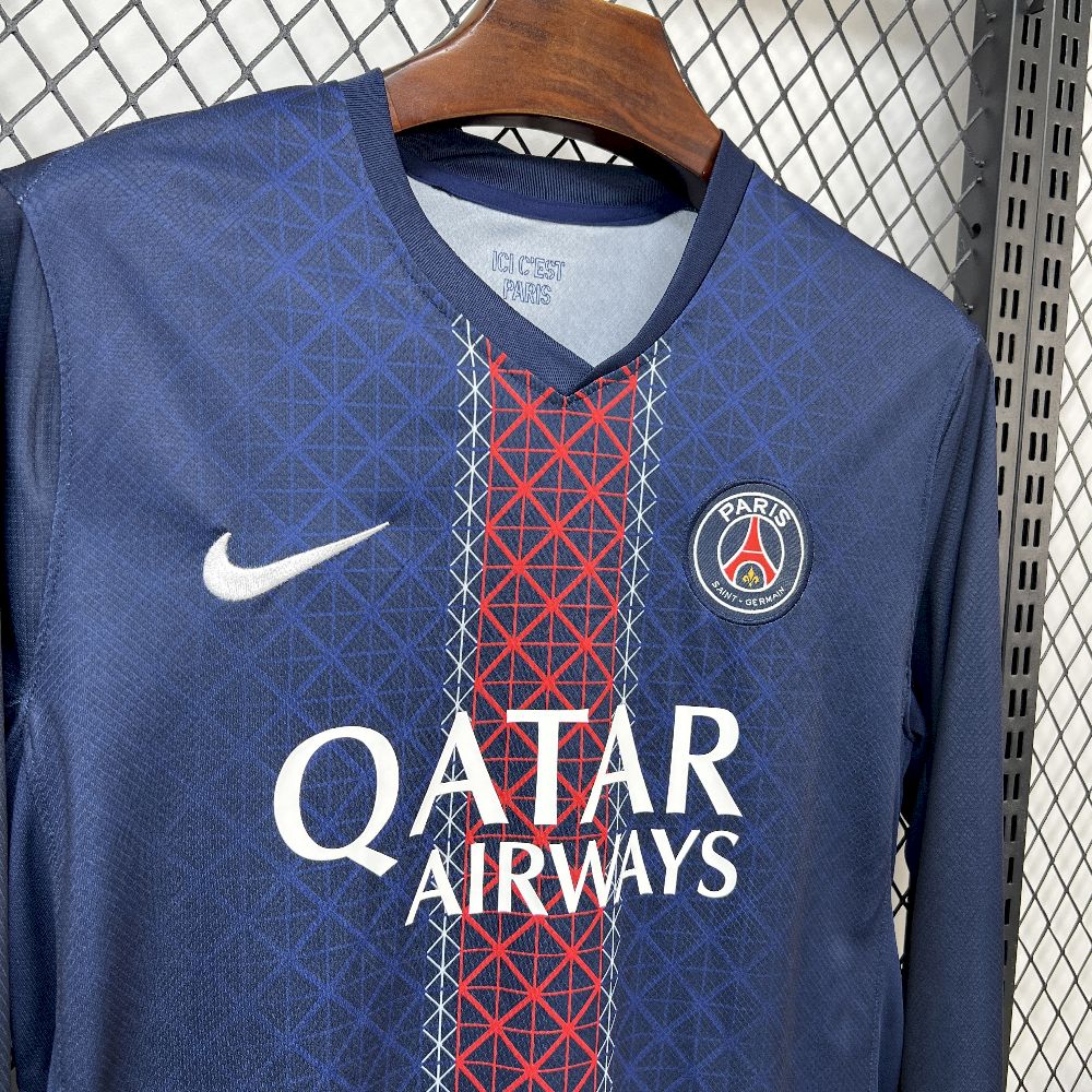 Paris Saint-Germain 2025/26 Camisola Principal de Manga Comprida – Homem