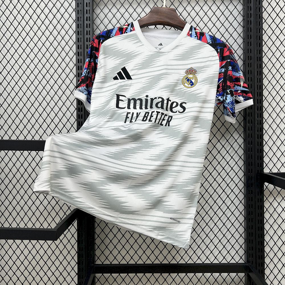 Real Madrid 2025/26 Camisola de Pré-Jogo – Homem