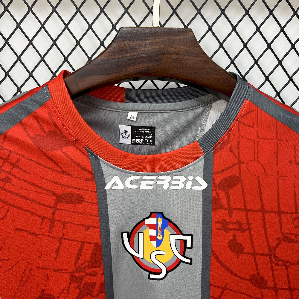 US Cremonese 2025/26 Camisola Principal – Homem