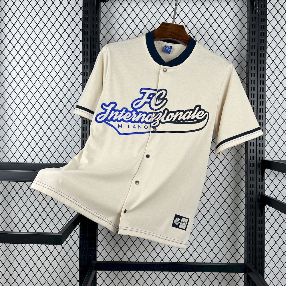 Inter de Milão 2025/26 Camisola Basebol – Homem