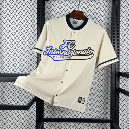 Inter de Milão 2025/26 Camisola Basebol – Homem