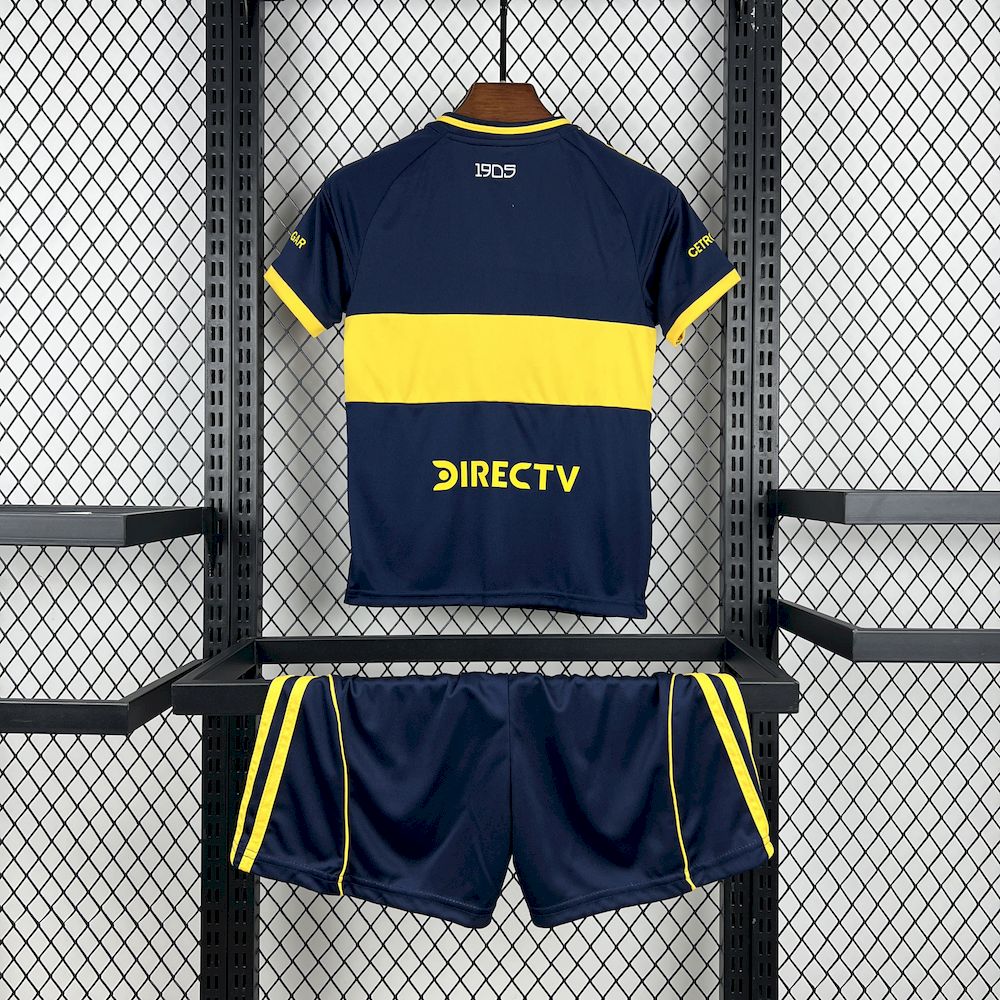 Boca Juniors 2025/26 Conjunto Principal – Criança