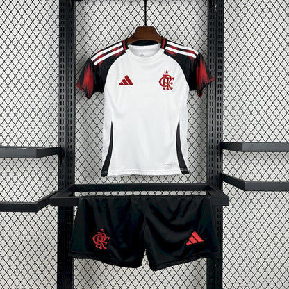 Flamengo 2025/26 Conjunto Alternativo – Criança