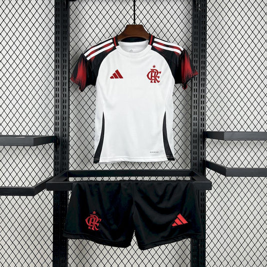 Flamengo 2025/26 Conjunto Alternativo – Criança