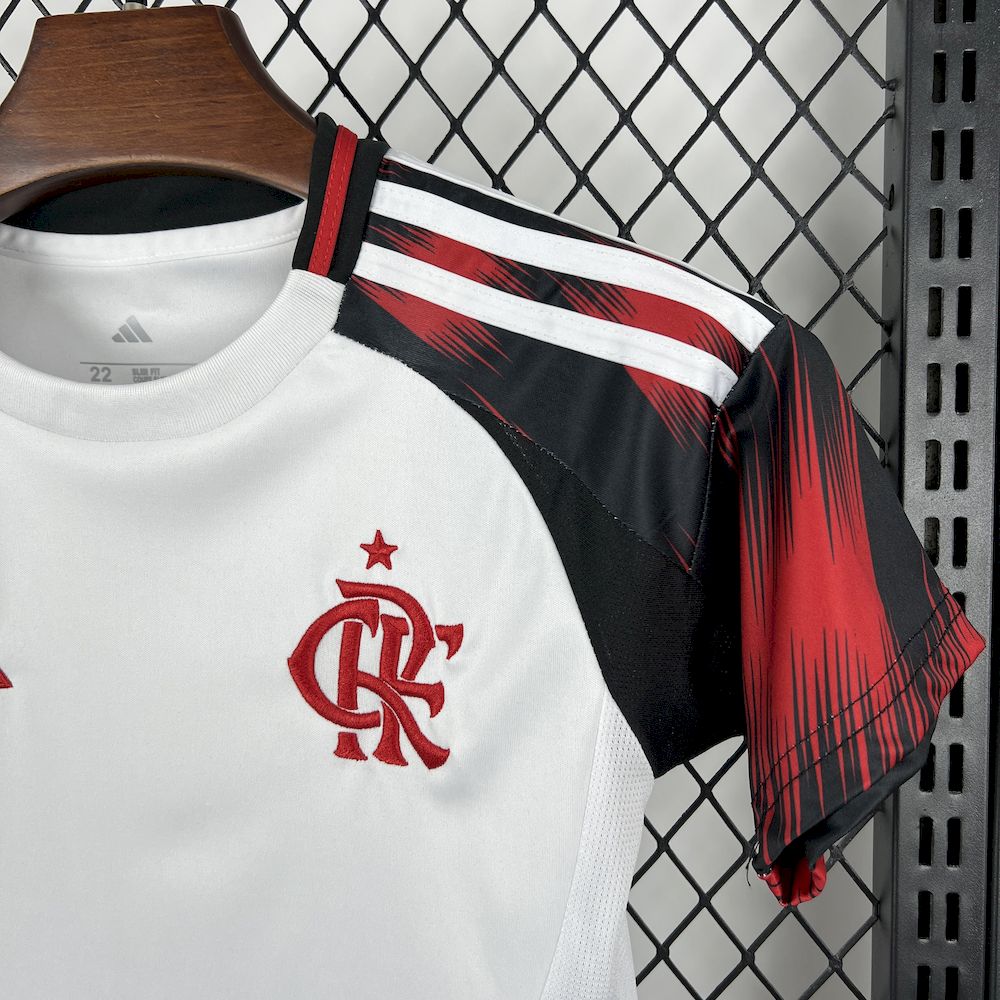 Flamengo 2025/26 Conjunto Alternativo – Criança