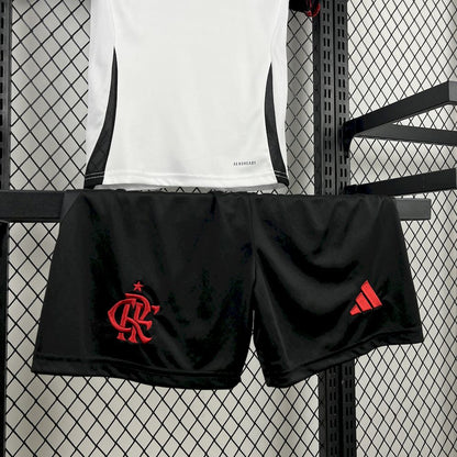 Flamengo 2025/26 Conjunto Alternativo – Criança
