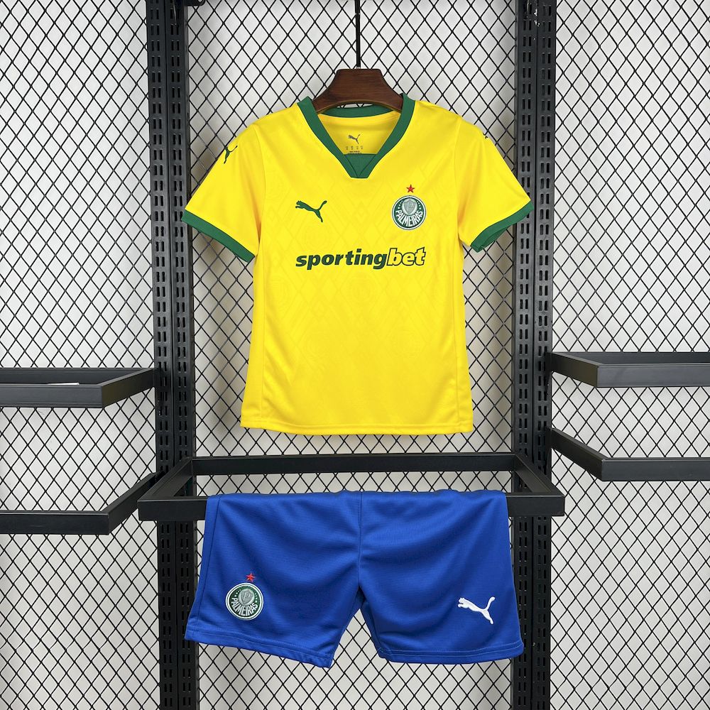 Palmeiras 2025/26 Conjunto Terceiro – Criança