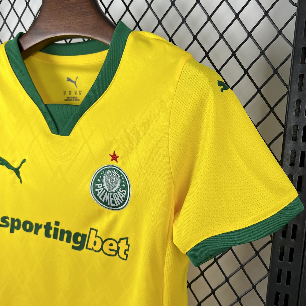 Palmeiras 2025/26 Conjunto Terceiro – Criança