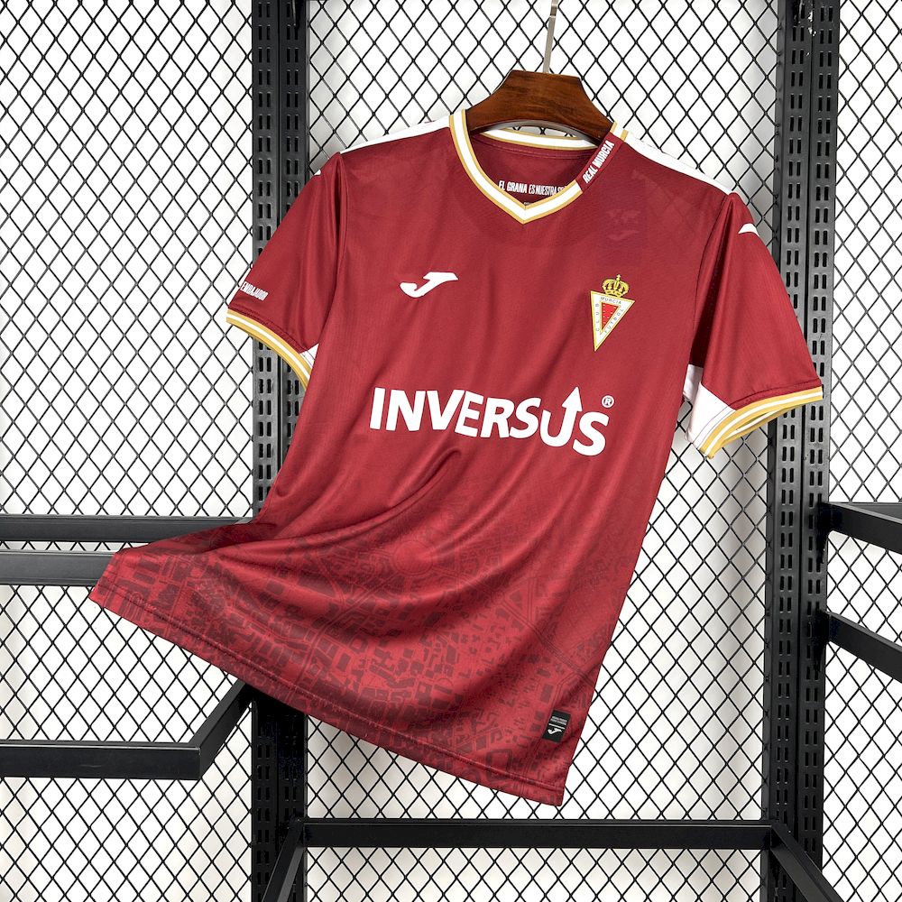 Real Murcia 2025/26 Camisola Principal – Homem