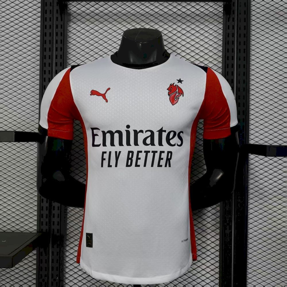 AC Milan 2025/26 Camisola Alternativa Versão Jogador – Homem