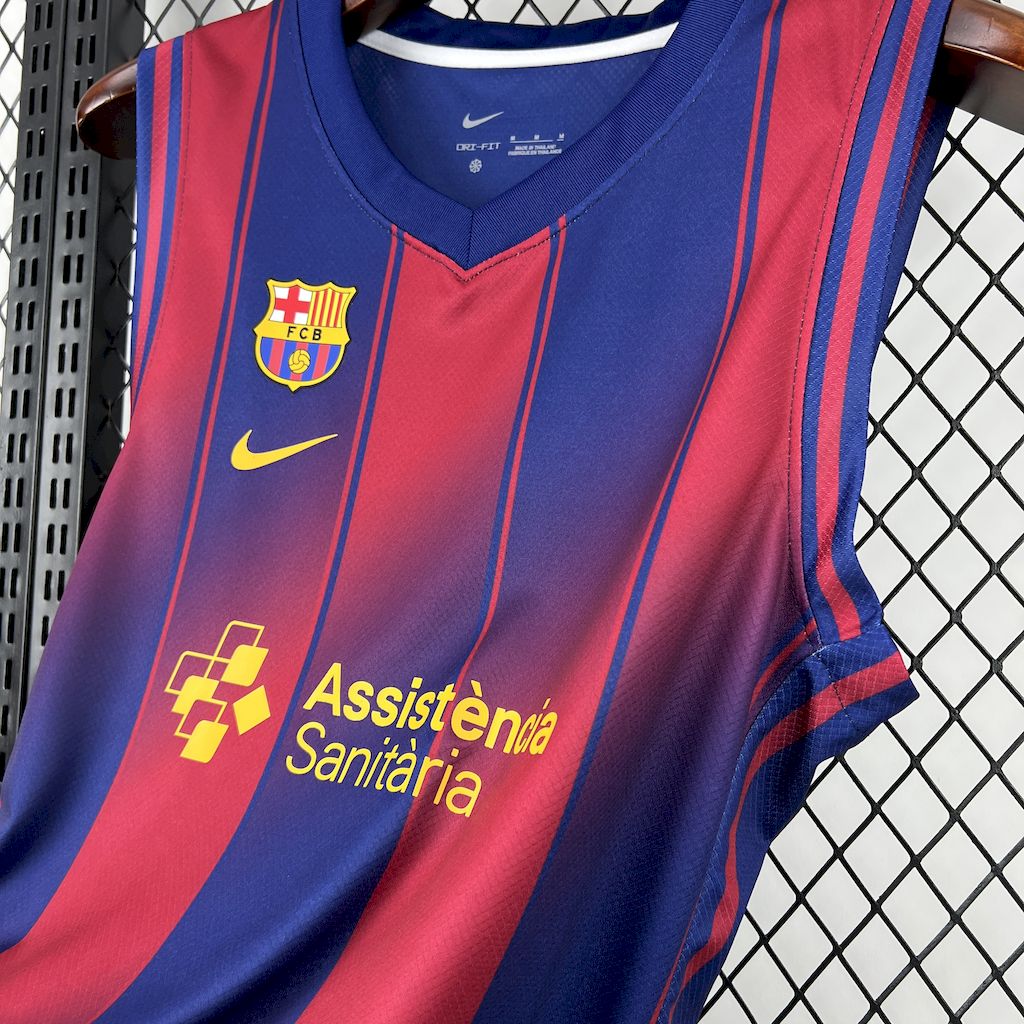 Barcelona 2025/26 Camisola Principal Basketball