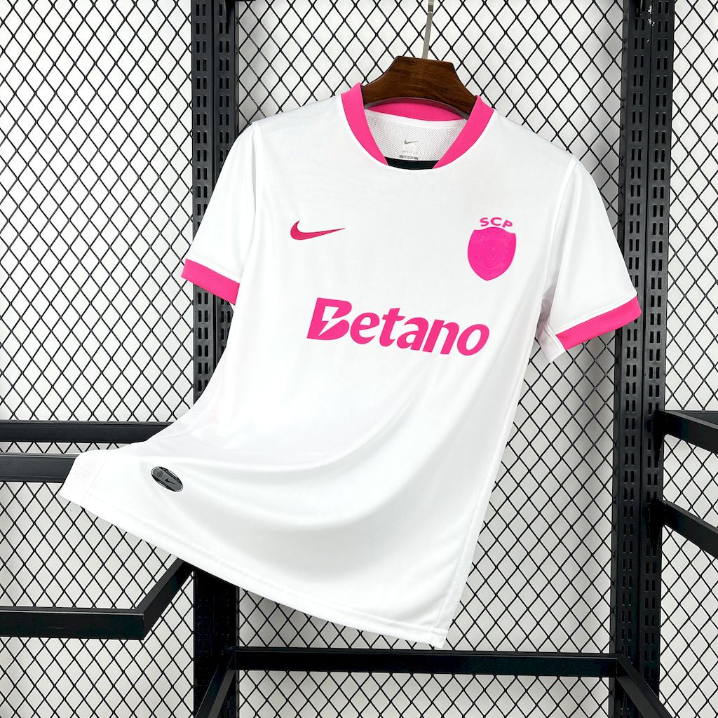 Sporting CP 2025/26 Camisola Rosa Outubro – Homem