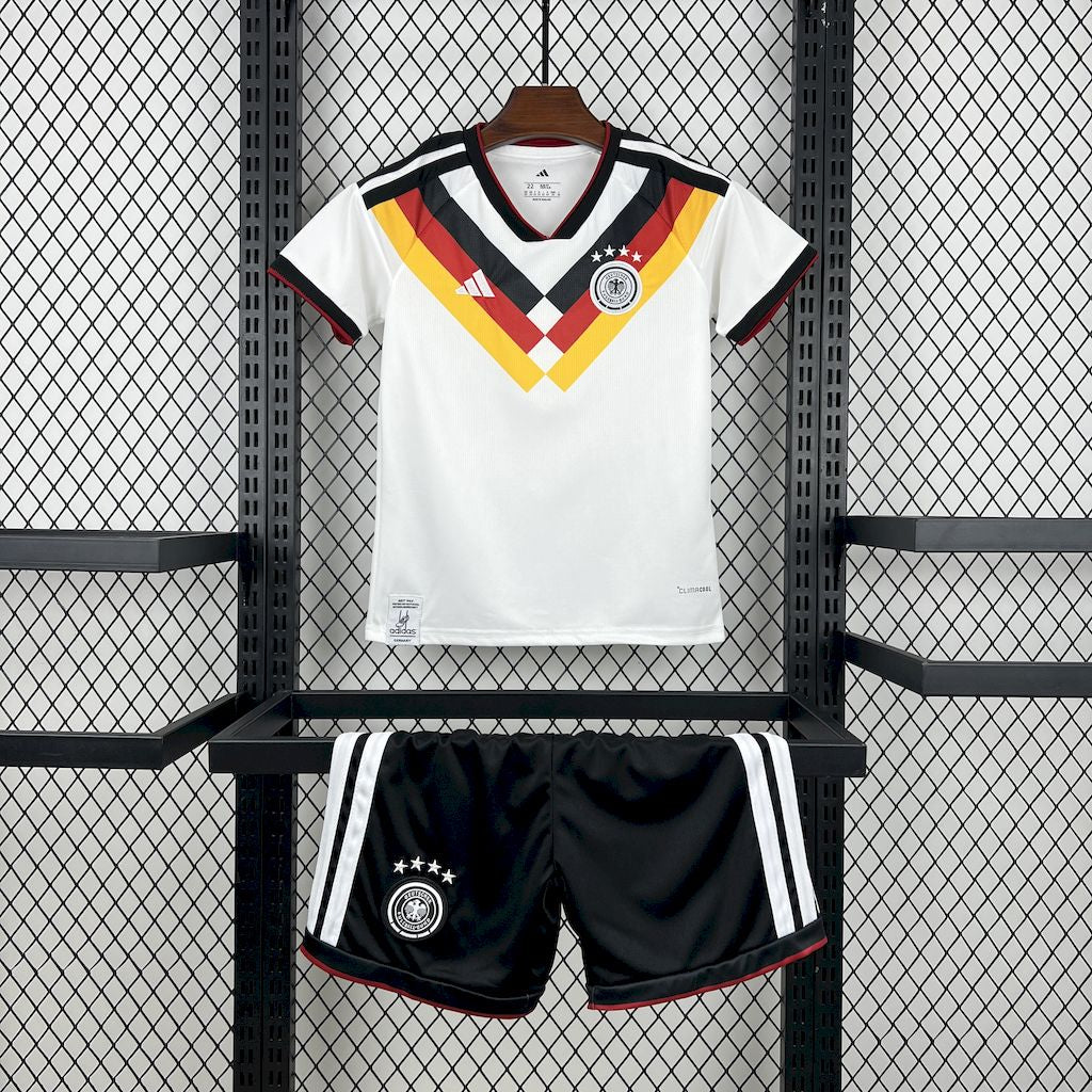Alemanha 2026 Camisola Principal Mundial Conjunto – Criança