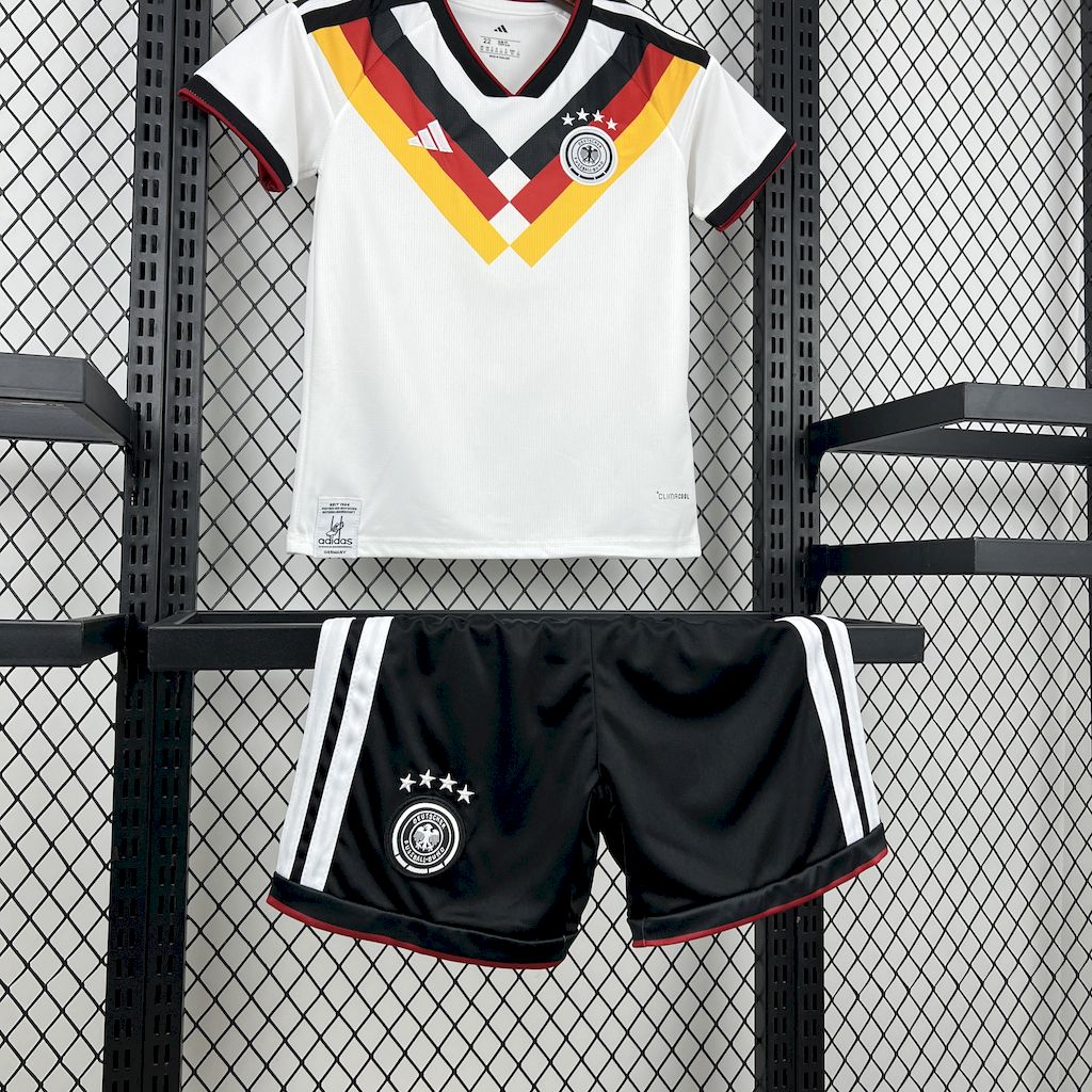 Alemanha 2026 Camisola Principal Mundial Conjunto – Criança