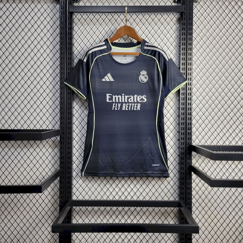 Real Madrid 2025/26 Camisola Alternativa – Mulher