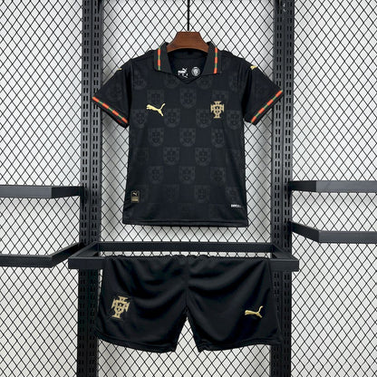 Portugal 2026 Camisola Alternativa Mundial Conjunto – Criança