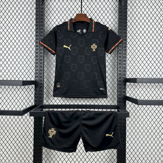 Portugal 2026 Camisola Alternativa Mundial Conjunto – Criança