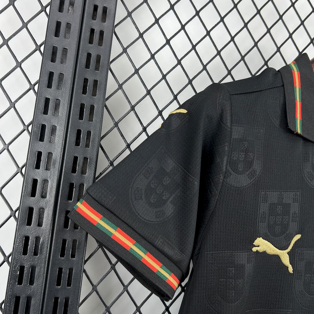 Portugal 2026 Camisola Alternativa Mundial Conjunto – Criança
