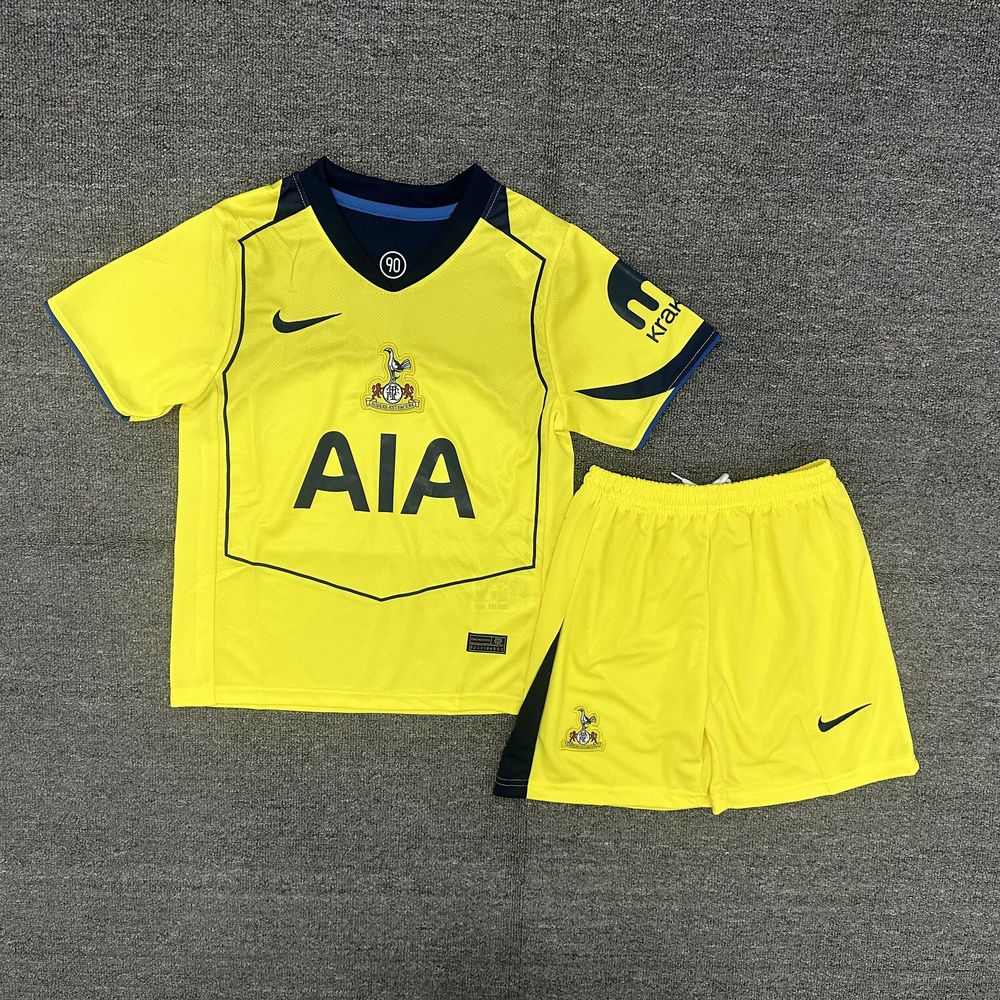 Tottenham Hotspur 2025/26 Conjunto Terceiro – Criança