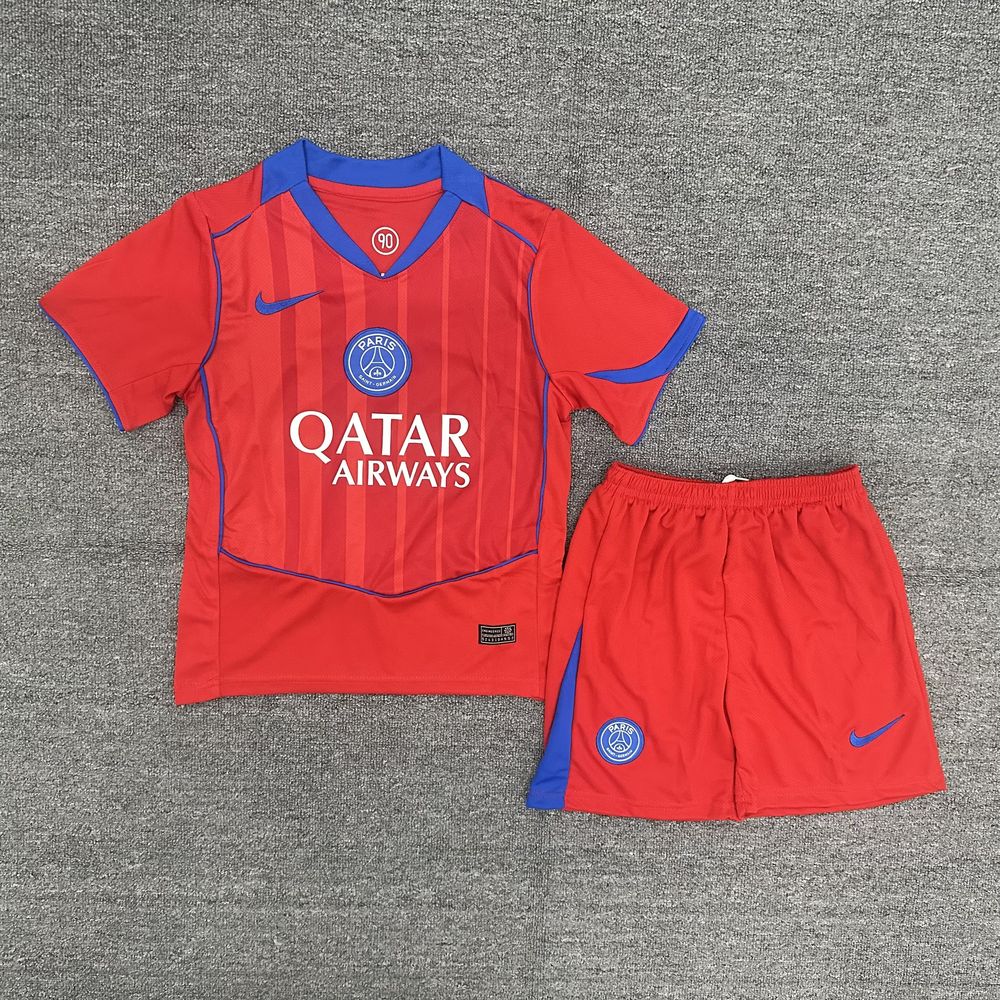 Paris Saint-Germain 2025/26 Conjunto Terceiro – Criança