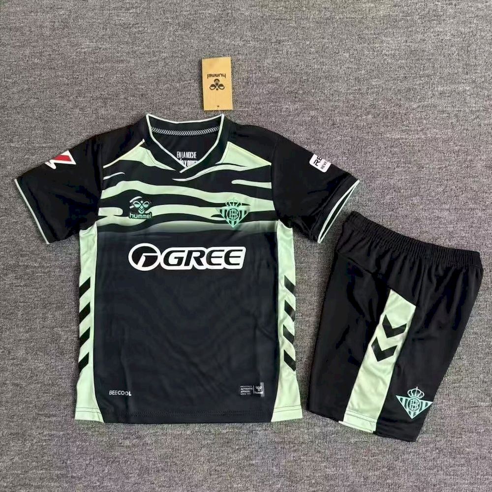 Real Betis 2025/26 Conjunto Terceiro – Criança