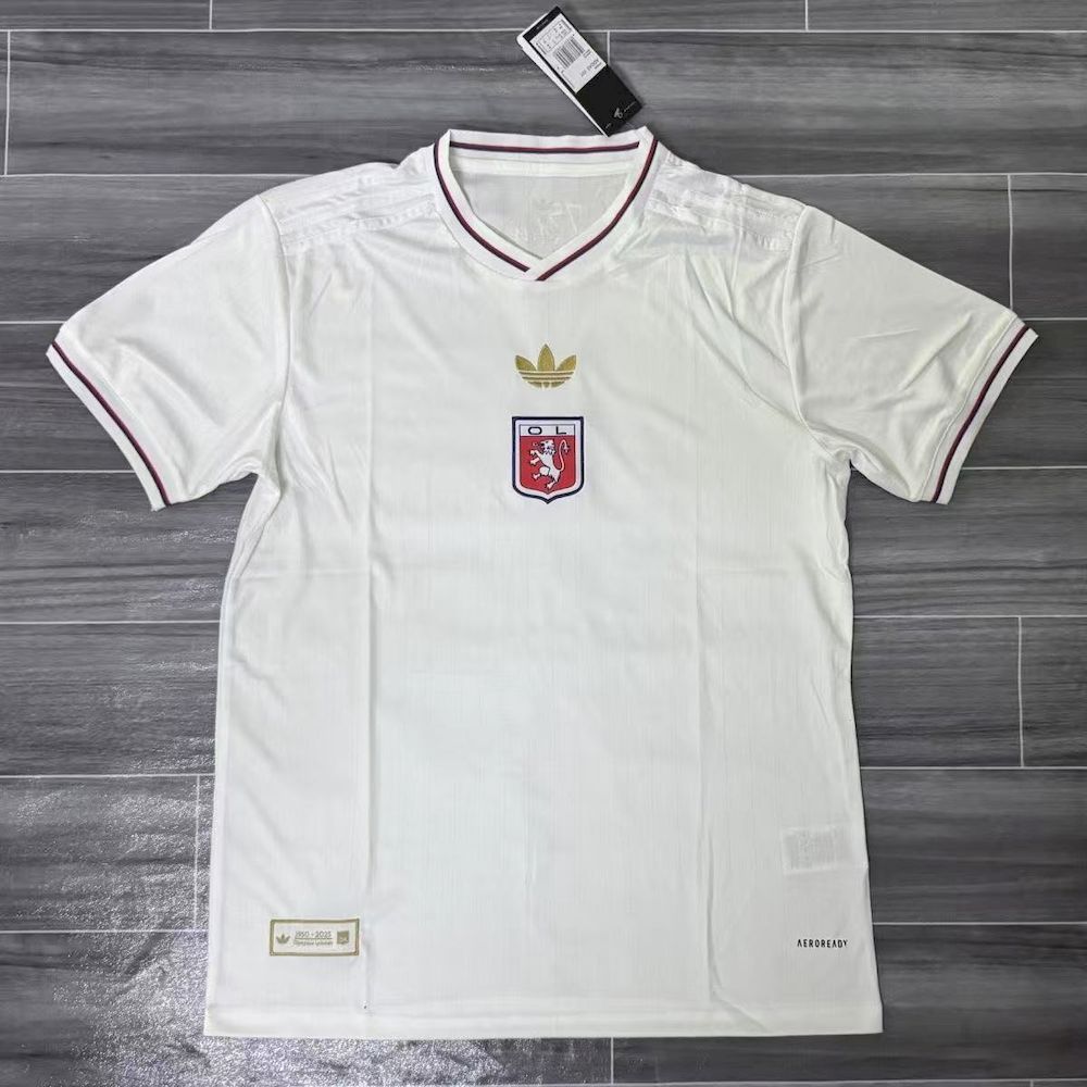 Olympique Lyonnais 2025/26 Camisola 75.º Aniversário – Homem