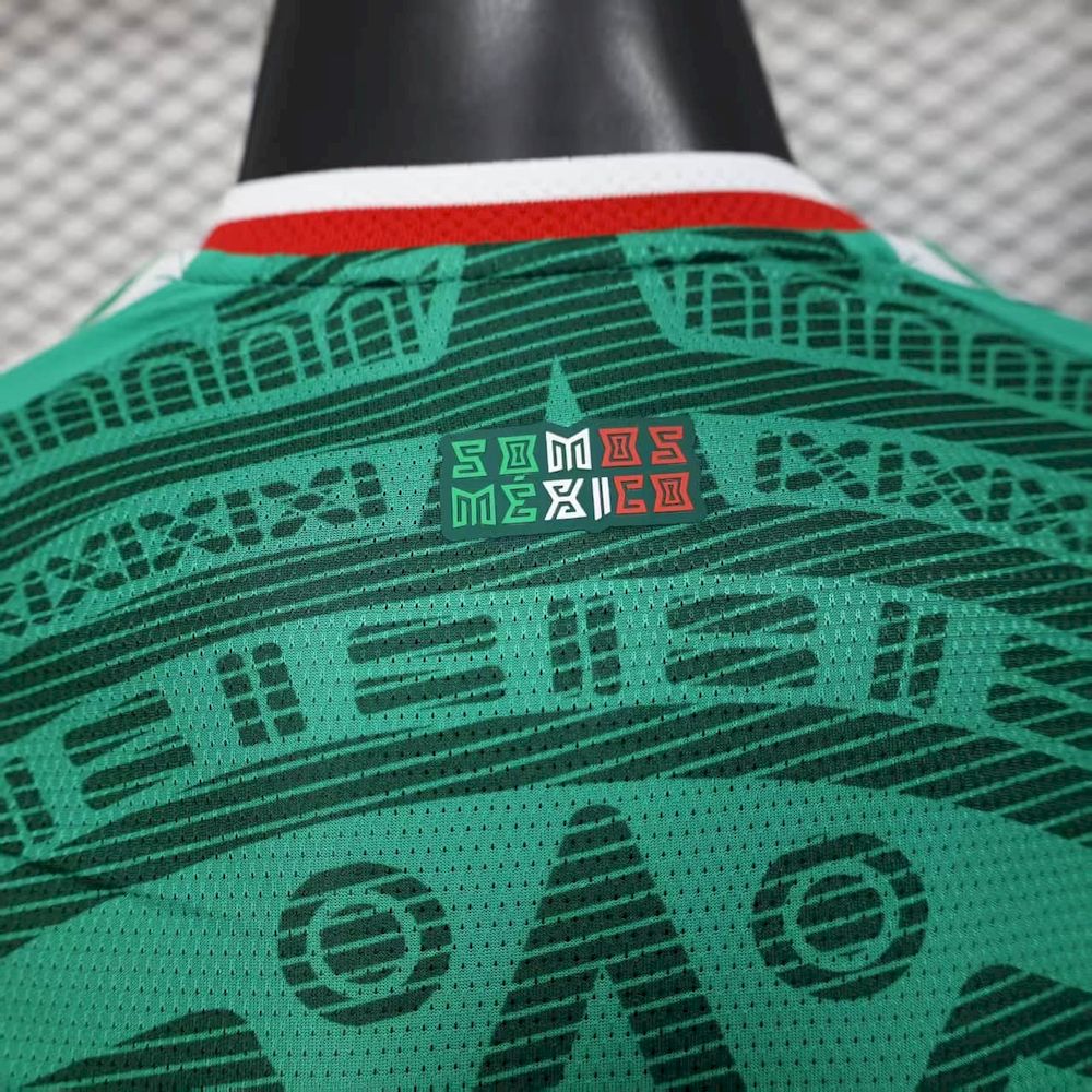 México 2026 Camisola Principal Mundial de Manga Comprida Camisola Versão Jogador – Homem