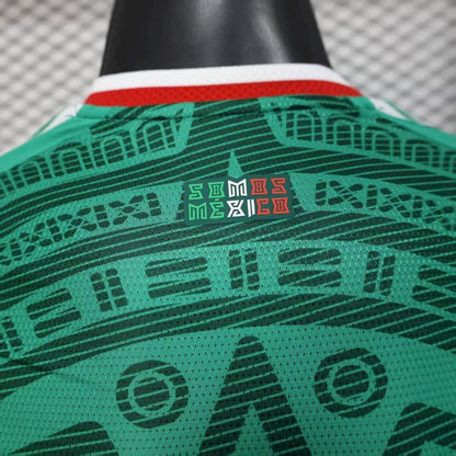 México 2026 Camisola Principal Mundial de Manga Comprida Camisola Versão Jogador – Homem
