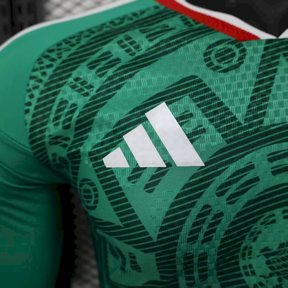 México 2026 Camisola Principal Mundial de Manga Comprida Camisola Versão Jogador – Homem