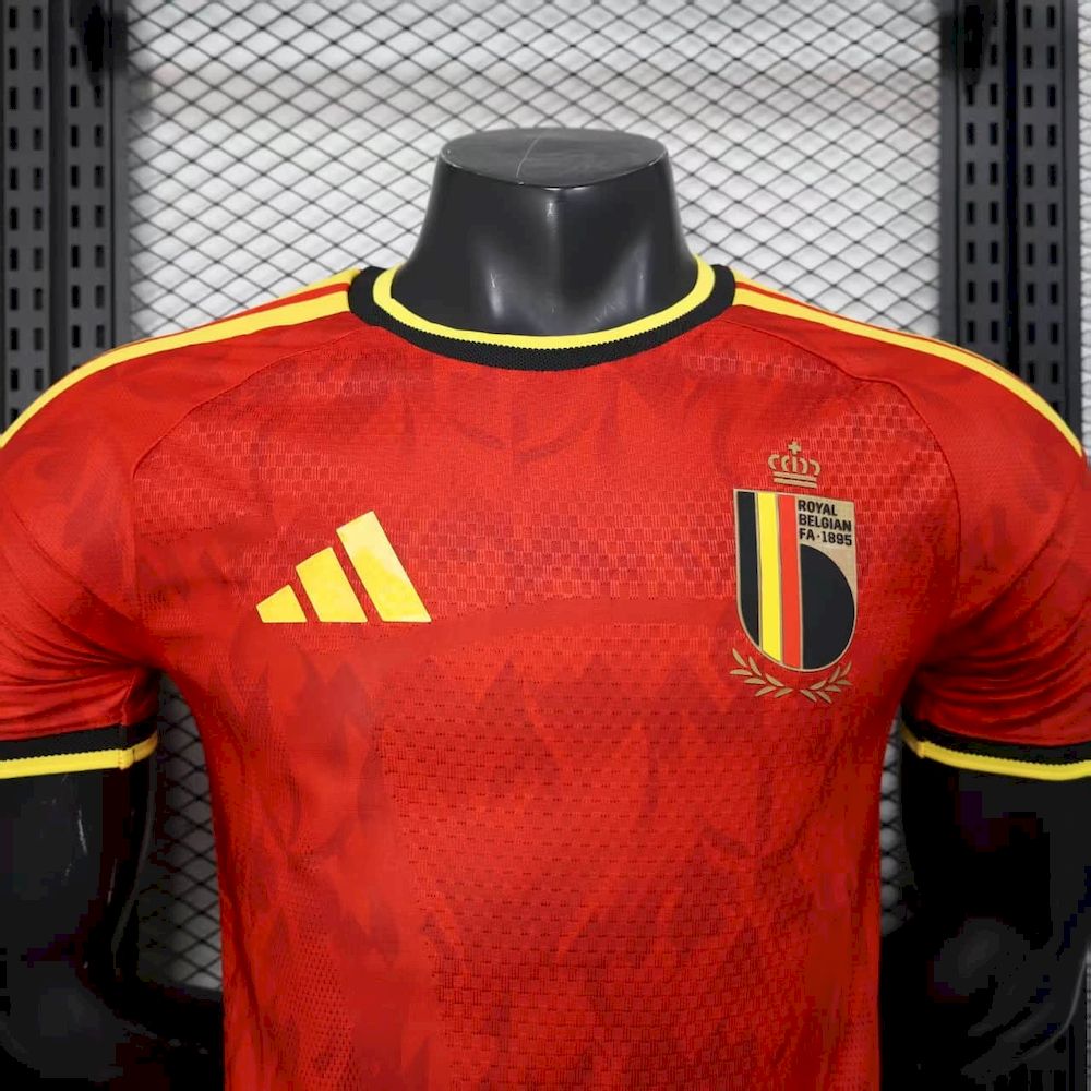 Bélgica 2026 Camisola Principal Mundial Versão Jogador – Homem