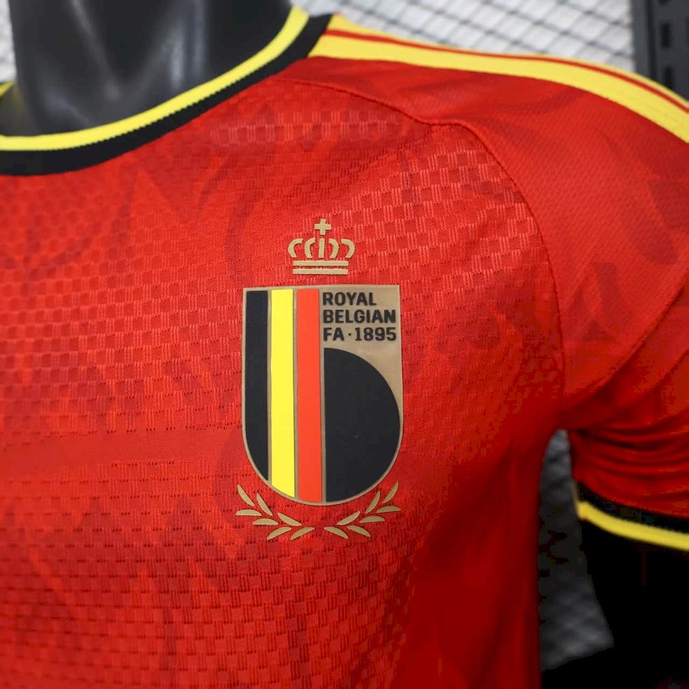 Bélgica 2026 Camisola Principal Mundial Versão Jogador – Homem