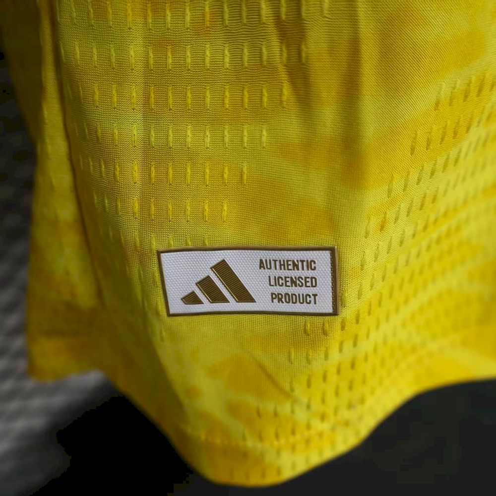 Colombia 2026 Camisola Principal Mundial de Manga Comprida Versão Jogador – Homem