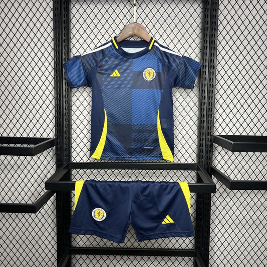 Escócia 2024/25 Conjunto Principal Euro – Criança