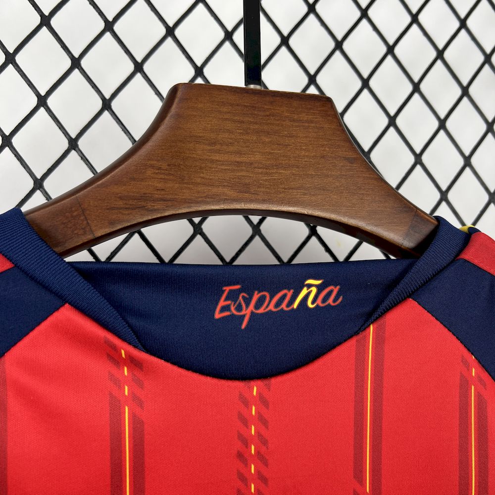 Espanha 2026 Conjunto Principal Mundial Champions Edição – Criança