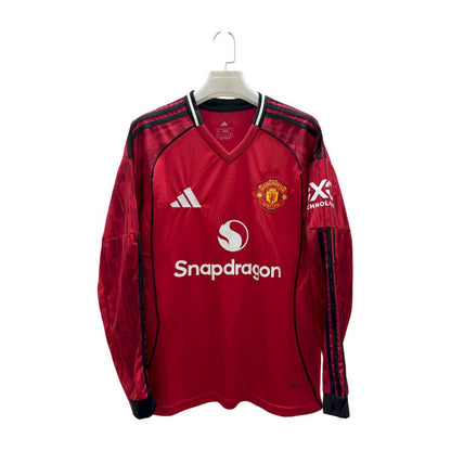 Manchester United 2025/26 Camisola Principal de Manga Comprida – Homem