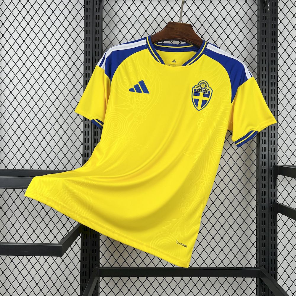 Suécia 2026 Camisola Principal Mundial – Homem