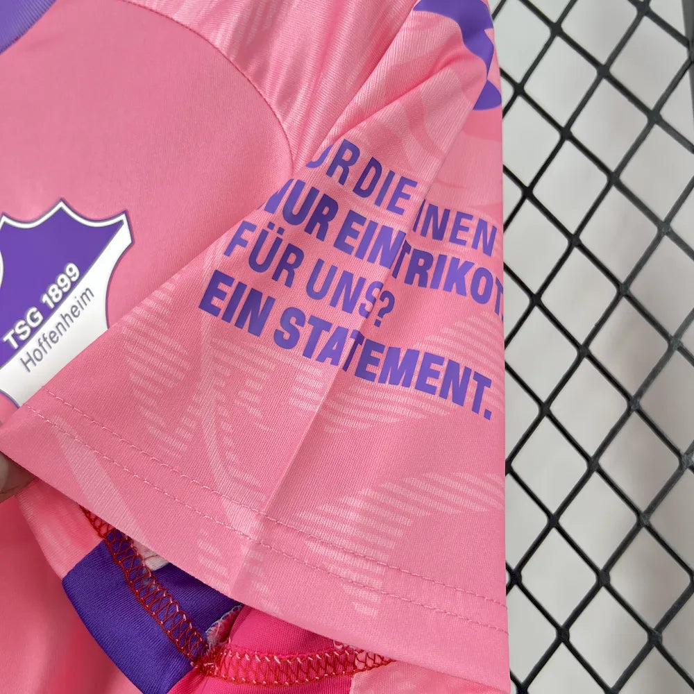 1899 Hoffenheim 2025/26 Camisola Rosa Outubro – Homem