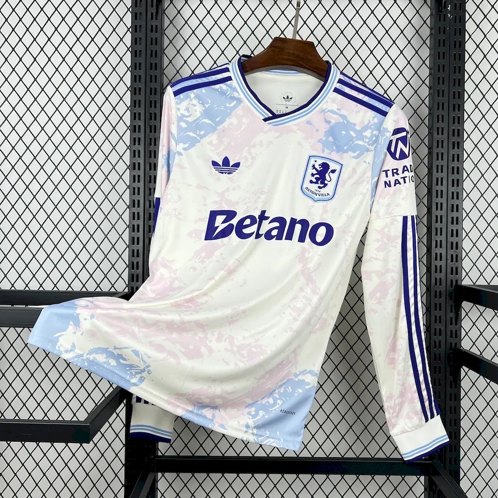 Aston Villa 2025/26 Camisola Terceira de Manga Comprida – Homem