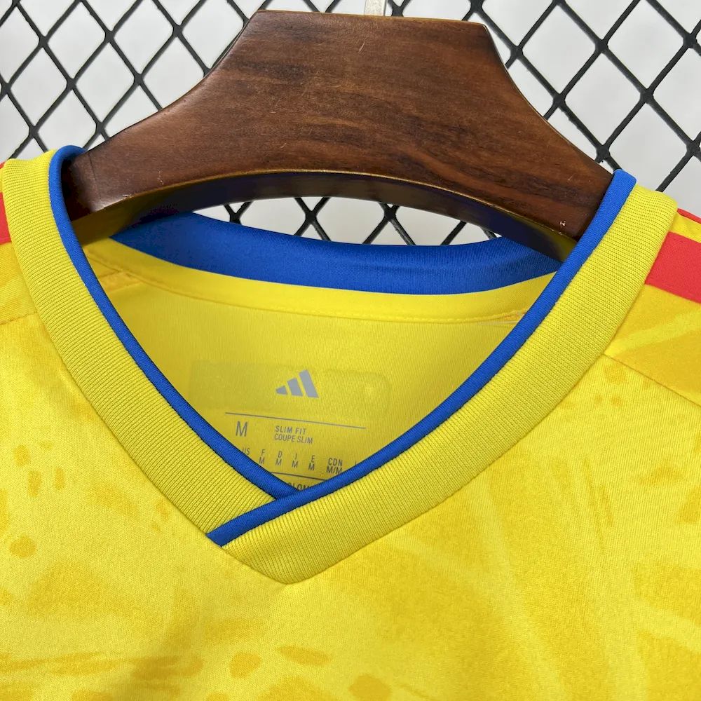 Colombia 2026 Camisola Principal Mundial de Manga Comprida – Homem
